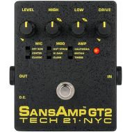Tech 21 SansAmp GT2 Tube Amp Emulator Pedal
