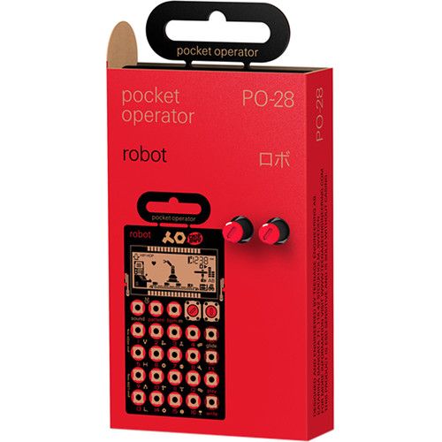  teenage engineering PO-28 Pocket Operator Robot Synthesizer