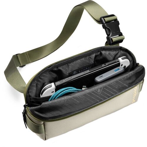  tomtoc Explorer-T21 Sling Bag (Olive Green, 4L)