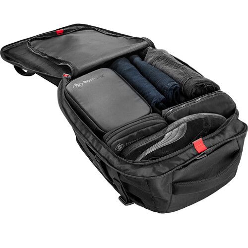  tomtoc Navigator-T66 Travel Laptop Backpack (Black, 40L)
