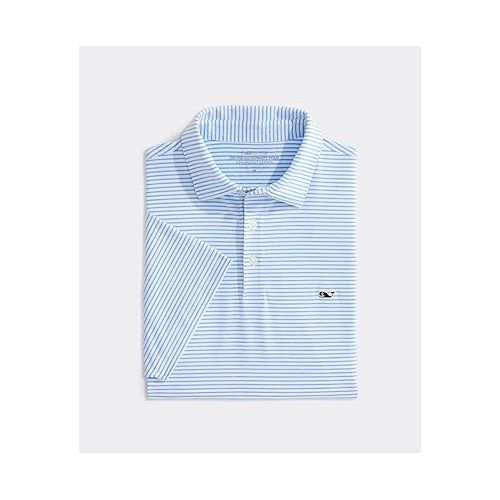  vineyard vines Men's Bradley Stripe Sankaty Preformance Polo