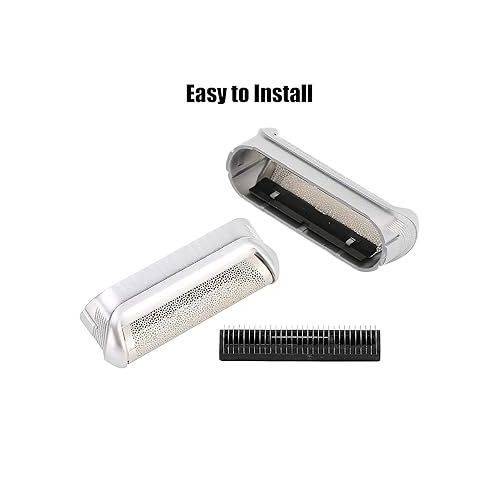  5s Shaver Razor Blades Replacement Foil & Cutter, Replacement Foil Cutter Head Electric Razor Blade Razor Accessories for M90 M60 P40 P50 P60 P70 P80 555 575 370-5S