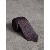 Burberry Slim Cut Paisley Silk Twill Tie