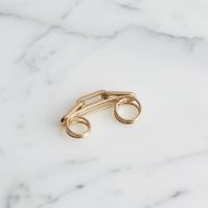 Burberry Gold-plated Link Double Ring