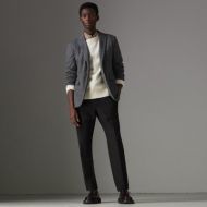 Burberry Linen Silk Tailored Trousers