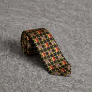 Burberry Slim Cut Archive Scarf Print Silk Tie