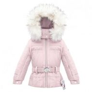 Peterglenn Poivre Blanc Ski Jacket with Faux Fur (Little Girls)