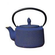 Old Dutch International Matsukasa 28 oz. Cast Iron Teapot in BlueGold