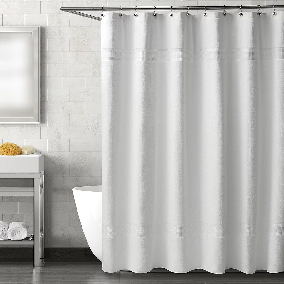 /Haven™ Haven Serenity Shower Curtain in White