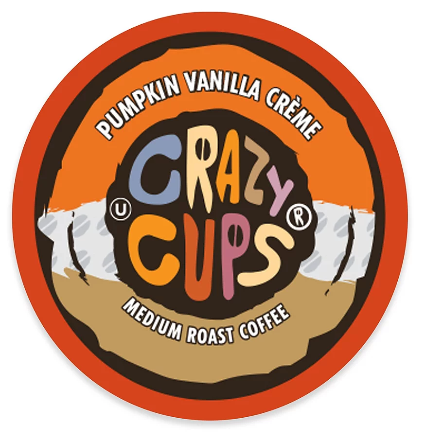 22-Count Crazy Cups Pumpkin Vanilla Croeme Coffee