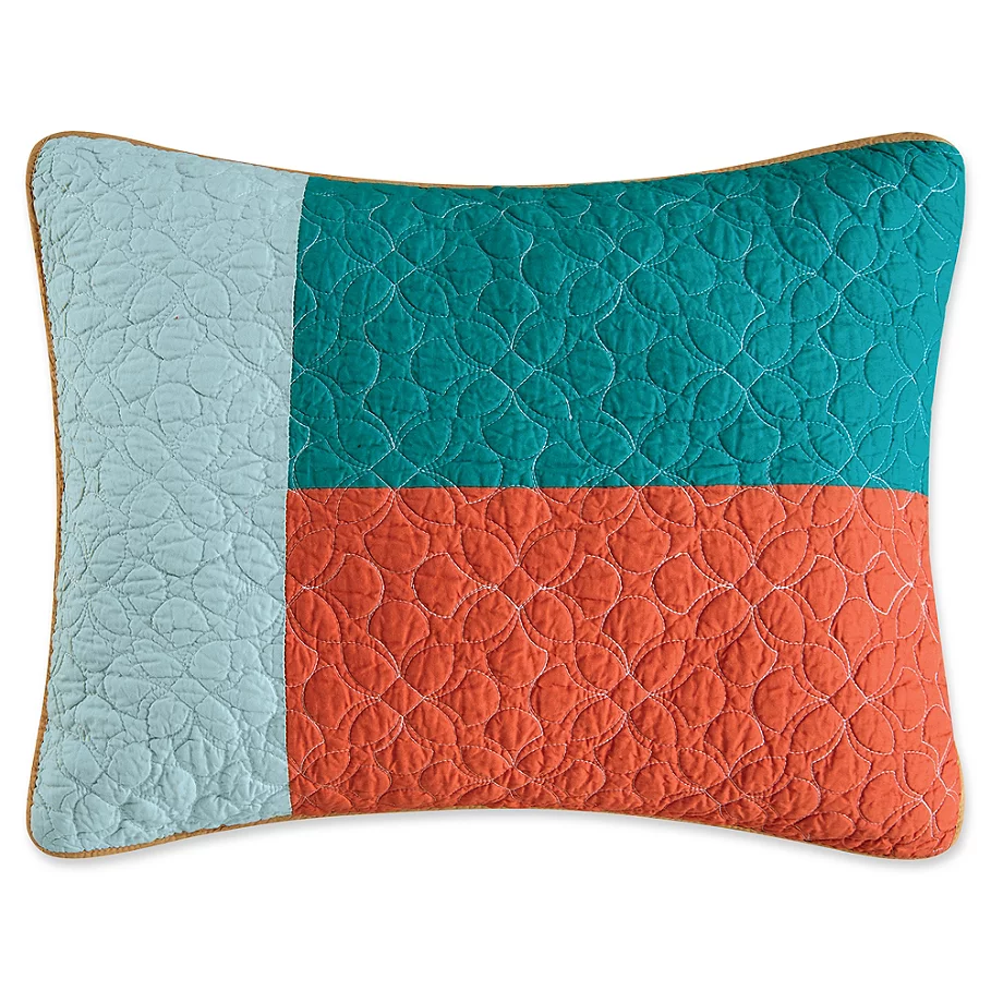 C&F Enterprises, Inc Coral Gables Standard Pillow Sham in Orange