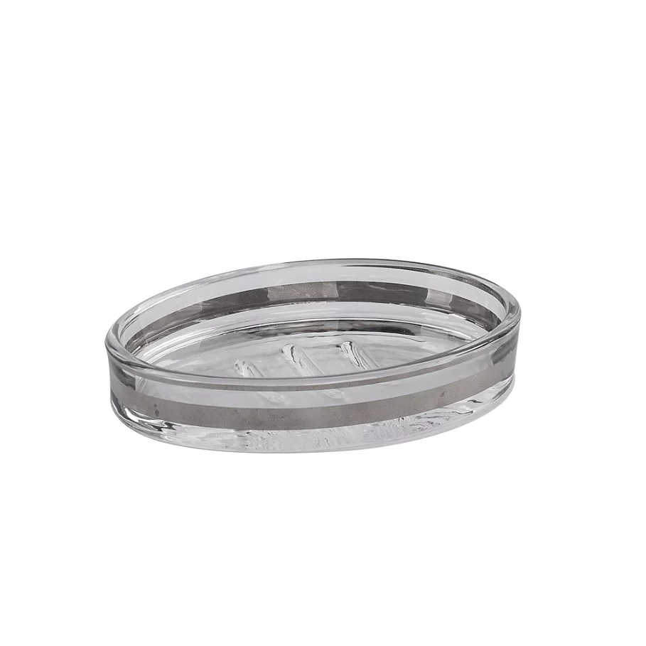 Lifestyle Home Parker Soap Dish in Silver