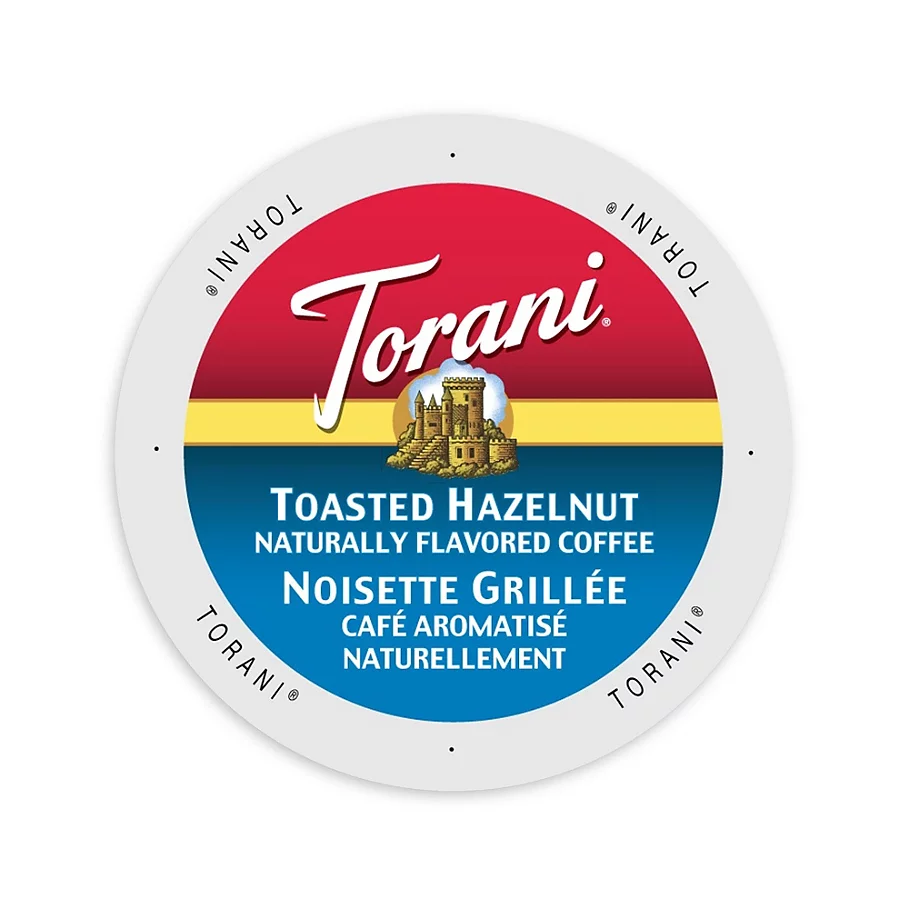 /Torani Toasted Hazelnut Coffee for Single Serve Coffee Makers