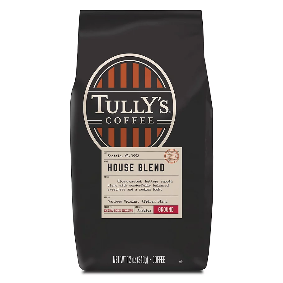 /Tully's® Tully's Coffee 12 oz. House Blend Ground Coffee