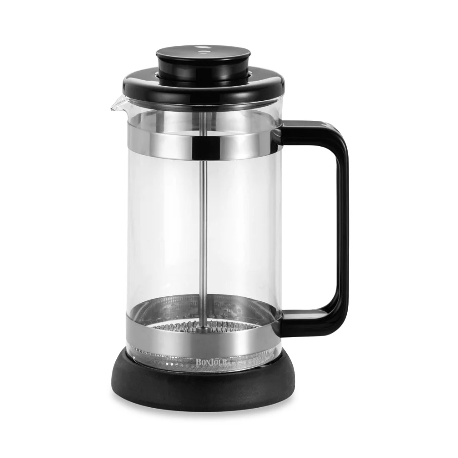 Bonjour BonJour Riviera 8-Cup French Press with Coaster and Coffee Scoop