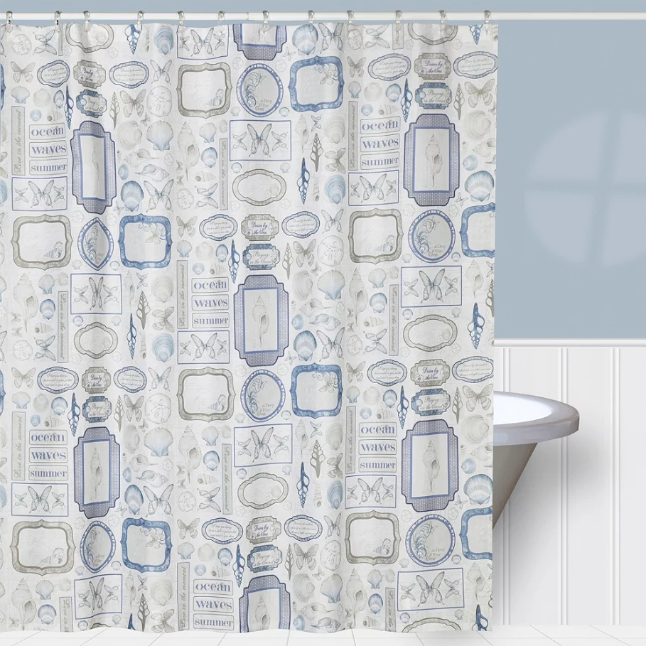 Creative Bath™ 72-Inch x 72-Inch Seaside Shower Curtain