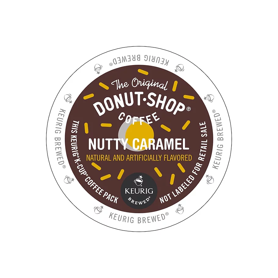 Keurig K-Cup Pack 18-Count The Original Donut Shop Nutty Caramel Coffee