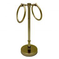 Standing Towel Ring in Gold