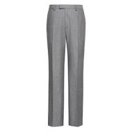 Bananarepublic Standard Gray Pinstripe Italian Cotton Suit Pant