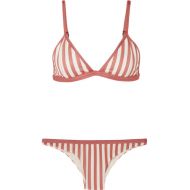 Haight Striped triangle bikini