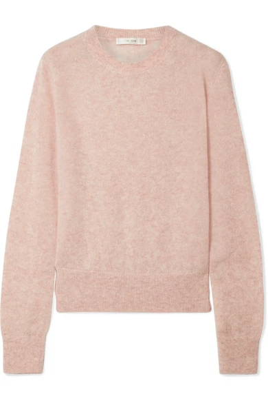 The Row Minco cashmere and silk-blend sweater