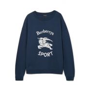 Burberry Flocked cotton-blend jersey sweatshirt
