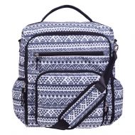 Trend Lab Aztec Black and White Convertible Backpack Diaper Bag