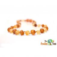 The Amber Tree Caramel Latte RAW Baltic Amber Necklace