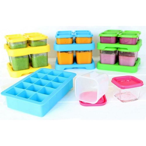  IPlay Fresh Baby Food Glass Cubes (4oz4pk)