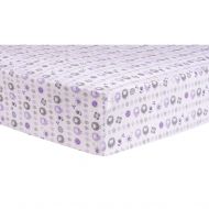 Trend Lab Lambs and Flowers Fitted Crib Sheet