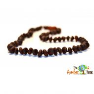 The Amber Tree Mocha RAW Baltic Amber Necklace