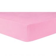 Trend Lab Pink Deluxe Flannel Fitted Crib Sheet