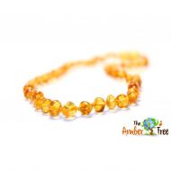 The Amber Tree Polished Maple Baltic Amber Necklace