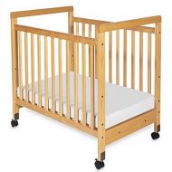 Foundations SafetyCraft Fixed-Side Clearview Compact Crib