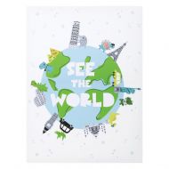Trend Lab See the World Dinosaurs Canvas Wall Art