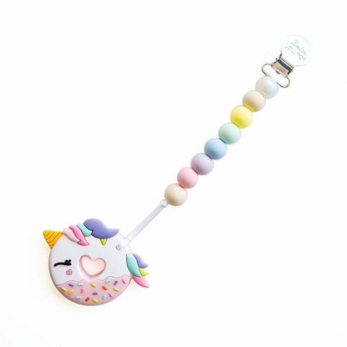  Loulou Lollipop Silicone Teether with Clip