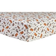 Trend Lab Wild Bunch Deluxe Flannel Fitted Crib Sheet