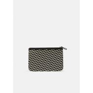 Pierre Hardy Petite Maroquinerie Canvas Cube Pouch