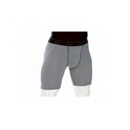 Smitty Grey Compression Shorts w/ Cup Pocket - Grey