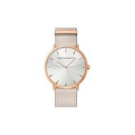 Rebecca Minkoff Major Rose Gold Tone Leather Watch, 40MM