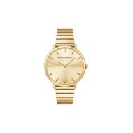 Rebecca Minkoff Major Gold Tone Bracelet Watch, 35MM