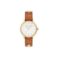 Rebecca Minkoff BFFL Gold Tone Almond Studded Strap Watch, 36MM
