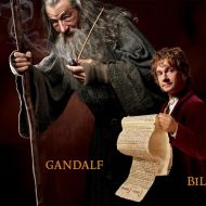 Wbshop The Hobbit: An Unexpected Journey Character Panoramic Poster