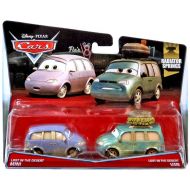 Toywiz Disney / Pixar Cars Radiator Springs Lost in the Desert Mini & Lost in the Desert Van Diecast Car 2-Pack #16/19 & 17/19