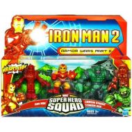 Toywiz Iron Man 2 Superhero Squad Armor Wars Part II Action Figure 3-Pack