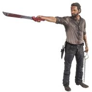 Toywiz McFarlane Toys The Walking Dead AMC TV Rick Grimes Deluxe Action Figure [Vigilante - Bloody Version]