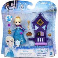 Toywiz Disney Frozen Little Kingdom Elsa & Throne Mini Doll