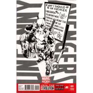 Toywiz Uncanny Avengers #1 Variant Incentive Sketch Cover Comic Book [Deadpool Call Me Maybe]