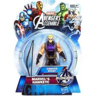 Toywiz Avengers Assemble Marvel's Hawkeye Action Figure [Sniper Bow, Damaged Package]