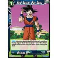 Toywiz Dragon Ball Super Collectible Card Game Galactic Battle Common Kind Saiyan Son Goku BT1-033